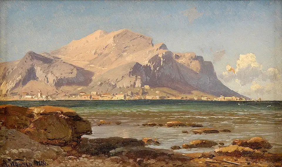 Die Bucht von Palermo, 1896