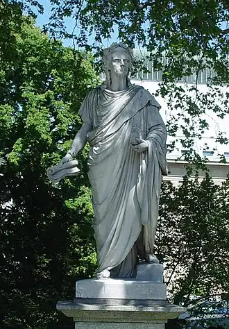 Schillerdenkmal am Staatstheater