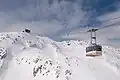 Seilbahn vom Weissfluhjoch zum Weissfluegipfel