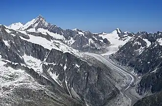 Fieschergletscher von Süden