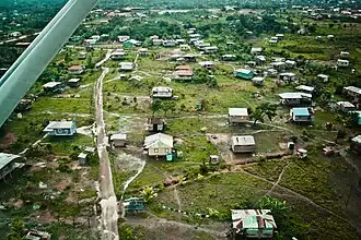 Luftaufnahme von Puerto Cabezas