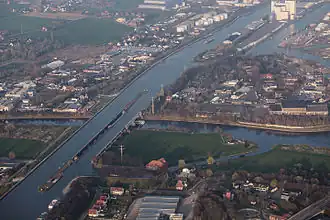 Luftbild, Blick von Westen (2014)