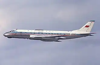 Tupolew Tu-124W der Aeroflot