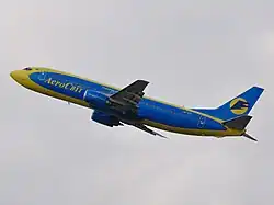 Boeing 737-400 der AeroSvit Airlines