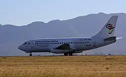 Boeing 737-200 der Africa Charter Airline