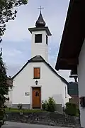 Vorderseite der Kapelle von Afterbach