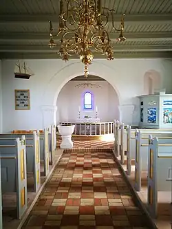 Agerø Kirke innen