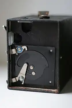 Agfa Box Verschluß unten