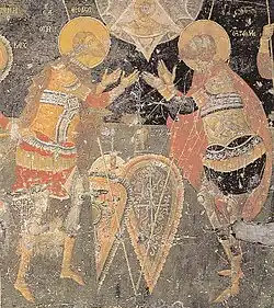 Fresko des Heiligen Todor