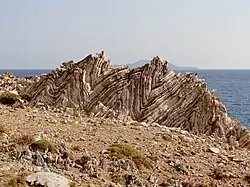 Felsformation (Rücken des „Krokodils“)