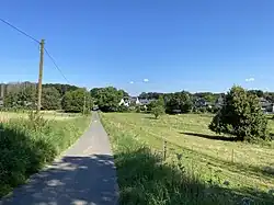 Weg von Niederkollenbach nach Ahlendung
