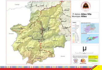 Verwaltungsgliederung von Aileu