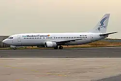 Boeing 737-400 der Air Mediterranean