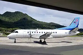 Saab 340A der Air Rarotonga