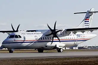ATR 42-500 der Air Saint-Pierre