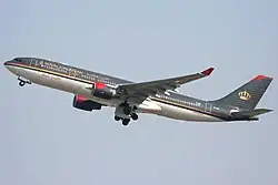 Airbus A330-200 der Royal Jordanian