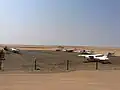 Vorfeld am Flughafen Swakopmund