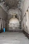 Chaitya-Halle Nr. 10 in Ajanta (um 250)