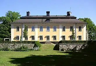 Das Schloss von der Parkseite