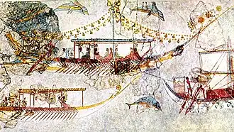 Hauptschiff und Segelschiff