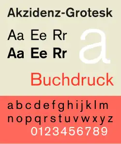 Akzidenz Grotesk