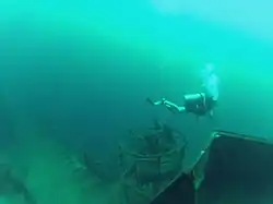 Geschützturm an der Brücke