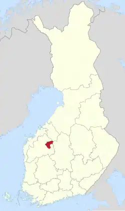 Lage von Alajärvi in Finnland