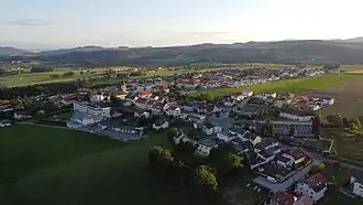 Alberndorf vom Nord-Osten aus gesehen