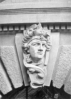 Schlussstein 1 Feuer, 1898.