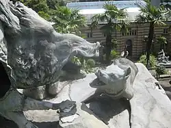 Gruppe 9, (Wildschweinhatze)