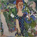 Mädchen im Garten, 1926