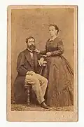 Augusto de Sousa Leão, Barão de Caiará, e Idalina Carlota de Sousa Leão, Baronesa de Caiará, zwischen 1867 und 1882