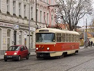 Tatra T3 in Prag