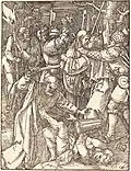 Albrecht Dürer:Gefangennahme Christi, Blatt 12, Kleine Passion, um 1509