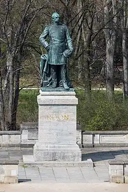 Roon-Denkmal am Großen Stern in Berlin