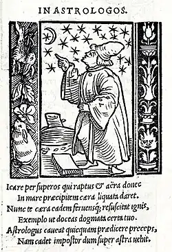 Emblem In Astrologos (Ausschnitt von fol.&nbsp;C7r)