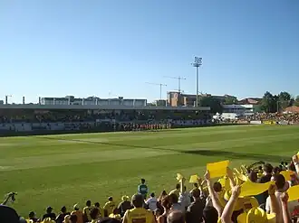 Spiel zwischen dem AD Alcorcón und dem FC Ontinyent im Juni 2010