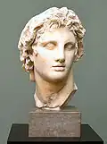 Idealbildnis von Alexander dem Großen, 3. Jh. v. Chr., NY Carlsberg Glyptothek, Kopenhagen