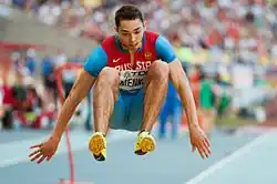 Alexander Menkow Rang fünfzehn mit 7,72&nbsp;m