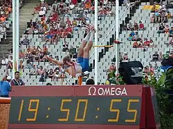 Alexei Dmitrik geteilter Rang dreizehn mit 2,17&nbsp;m