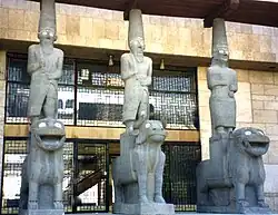 Eingang des Palastes von Tell Halaf