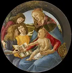 Allen-Tondo aus der Hand Botticellis (um 1490, Privatbesitz)