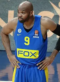 Tyus 2018 im Trikot von Maccabi Tel Aviv