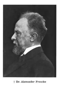 Alexander Francke (1853–1925) Verleger und Buchhändler
