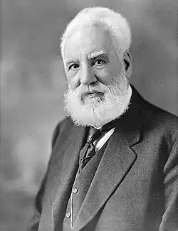 Alexander Graham Bell, britischer Sprechtherapeut, Erfinder und Großunternehmer