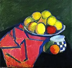 Alexej von Jawlensky: Stillleben mit Äpfeln, 1908