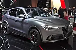 Alfa Romeo Stelvio QV NRING auf dem Genfer Auto-Salon 2018