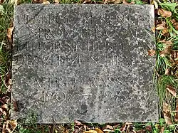 Alfred Rasser (1907–1977) Kabarettist, Prominenten Grabfeld, Friedhof am Hörnli