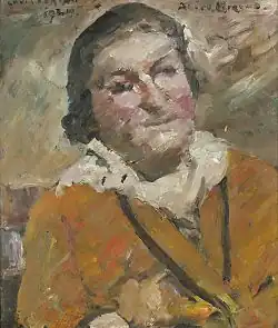 Alice Berend, Schriftstellerin und Schwägerin von Lovis Corinth (1924)