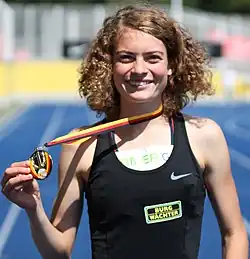 Alina Reh – ausgeschieden als Zehnte des zweiten&nbsp;Vorlaufs